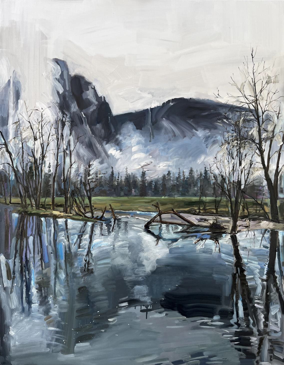 Landscape of Yosemite National Park, oil on canvas, 116.8x91cm, 2024.jpg