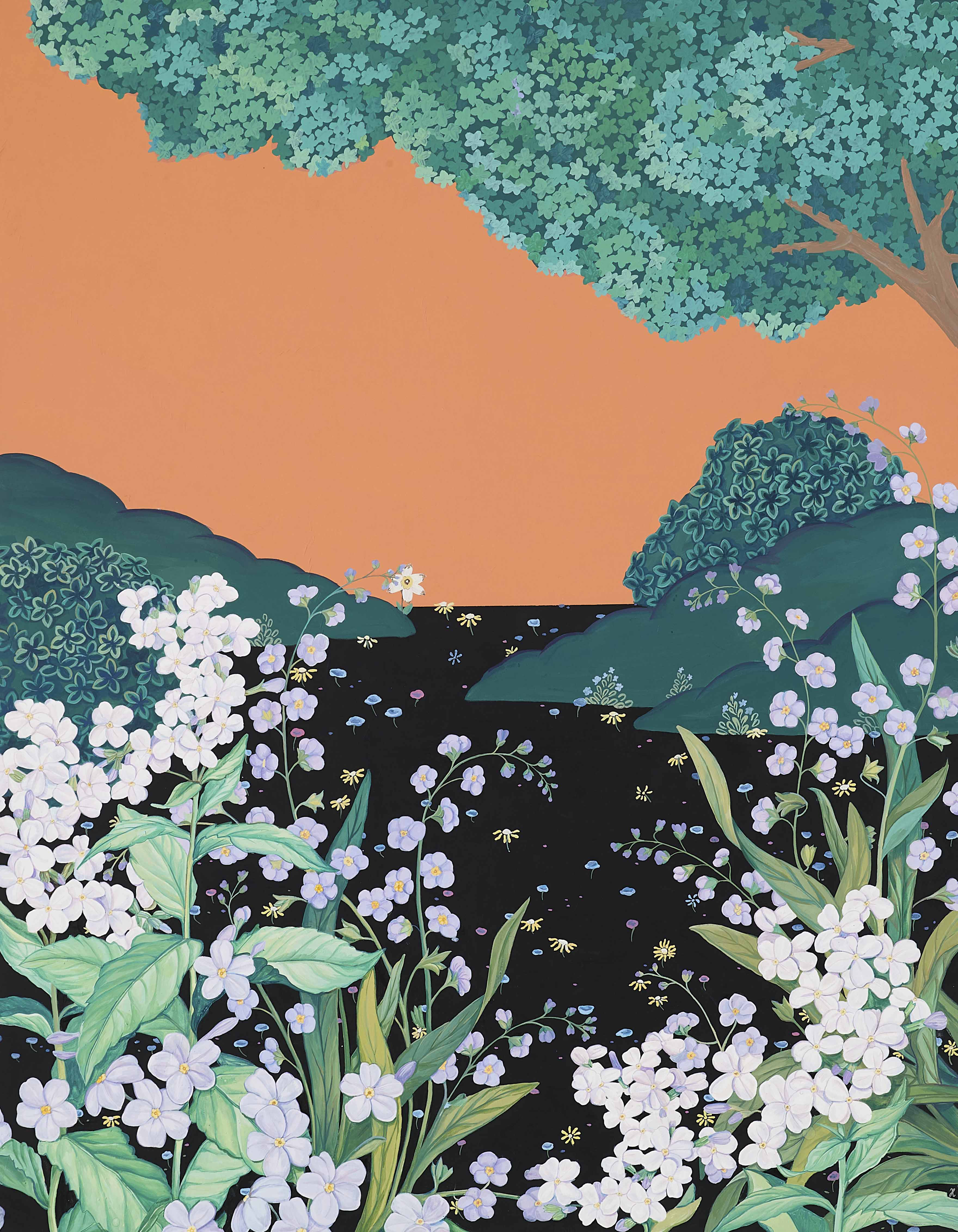 Beyond II , 116.8x91cm, 장지에 채색, 2023, 360만.jpg