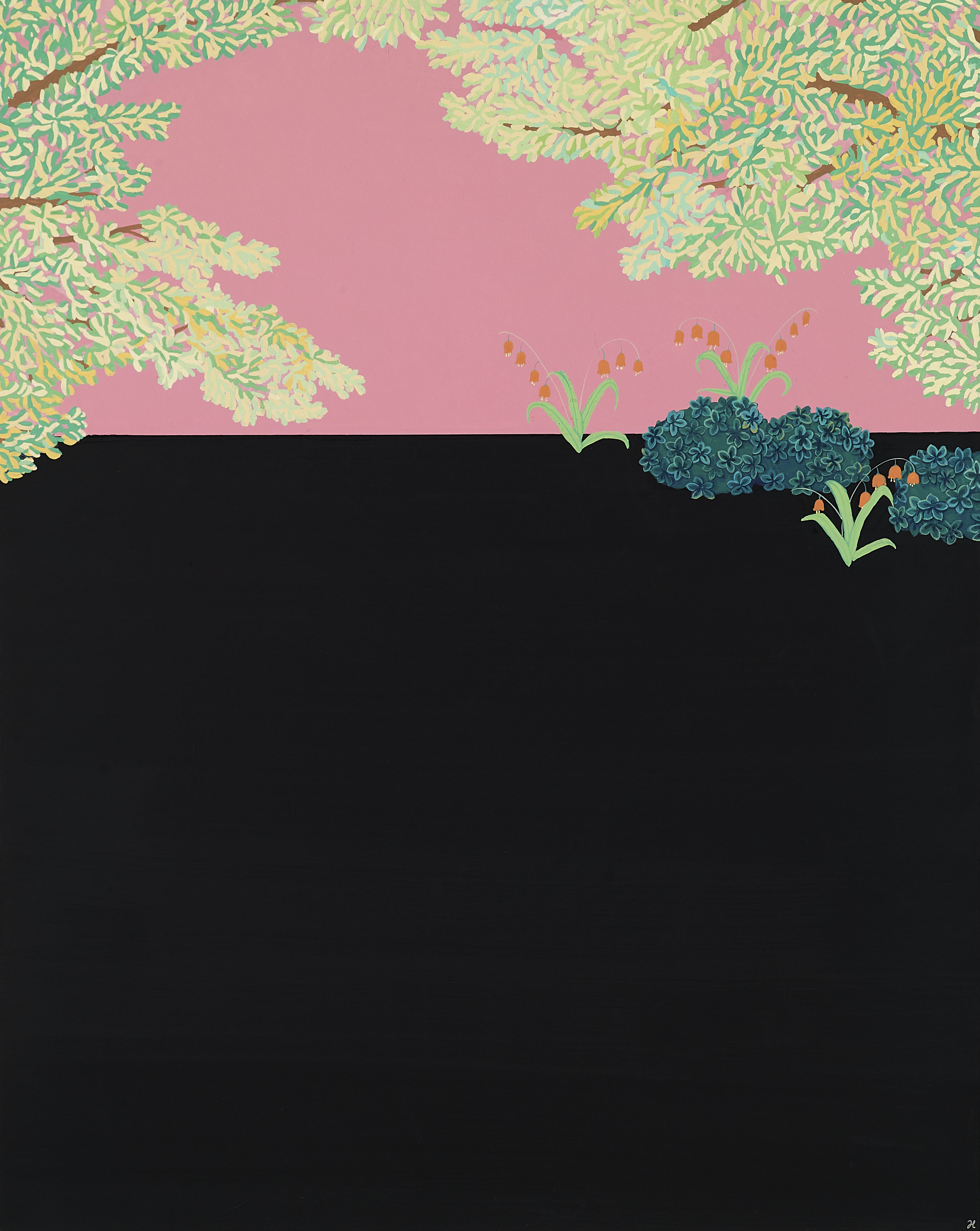 너머에 II , 91x72.9cm, 장지에 채색, 2023, 210만.jpg