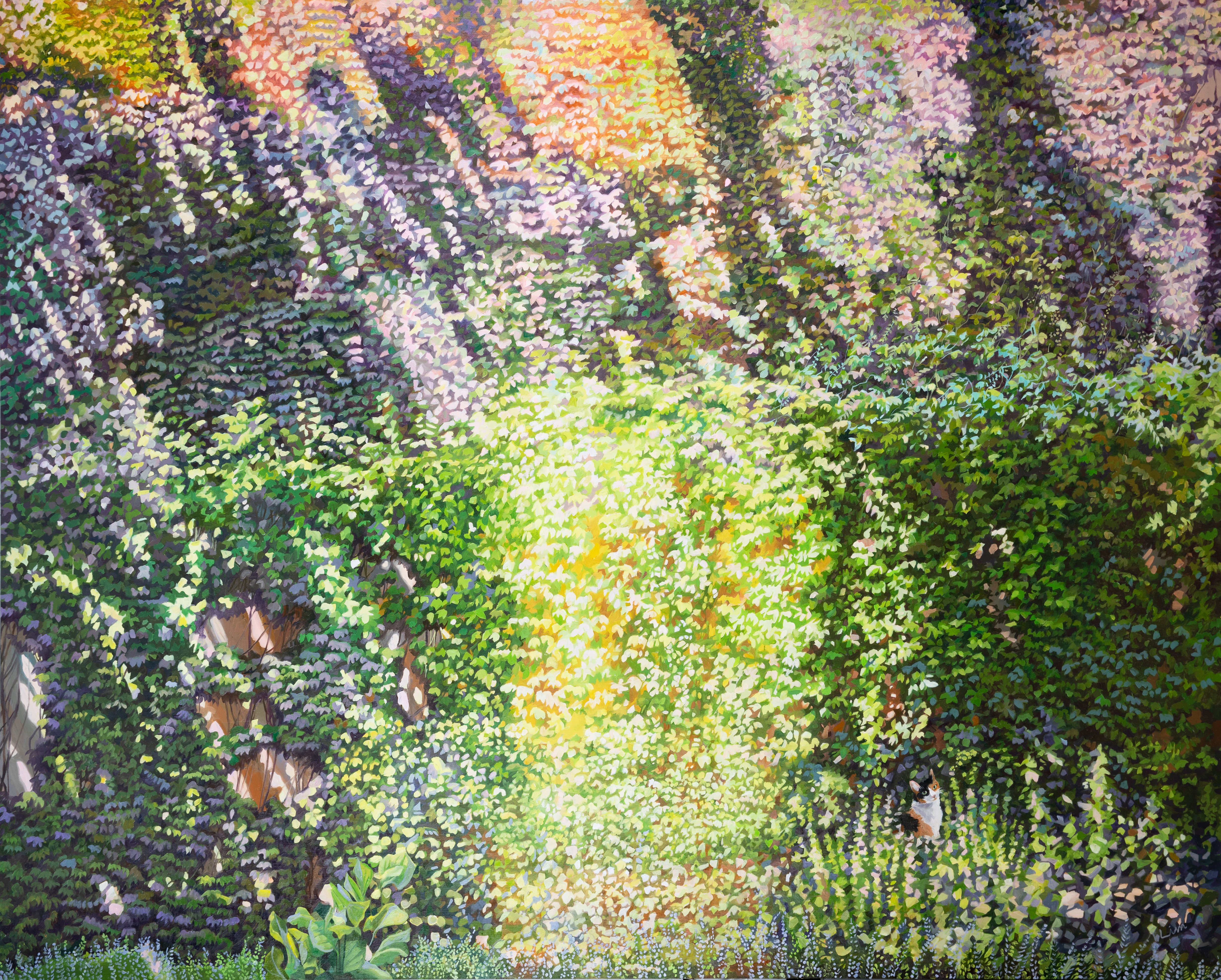 양지의 시간10(Sunny time10),130×162cm(100F), Oil on canvas, 2024.jpg