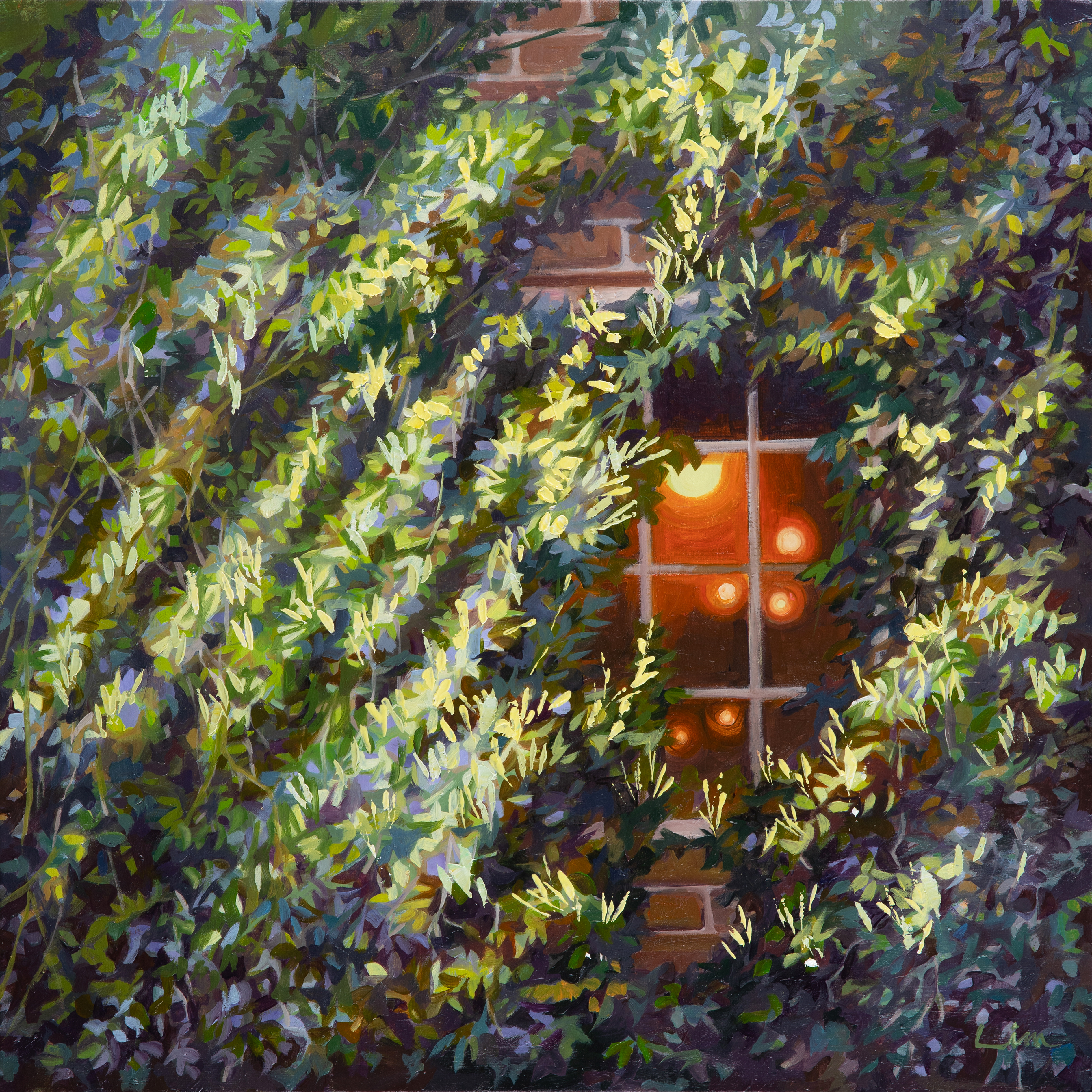 초대5(Invitation5), 45×45cm(10S), Oil on canvas, 2024.jpg