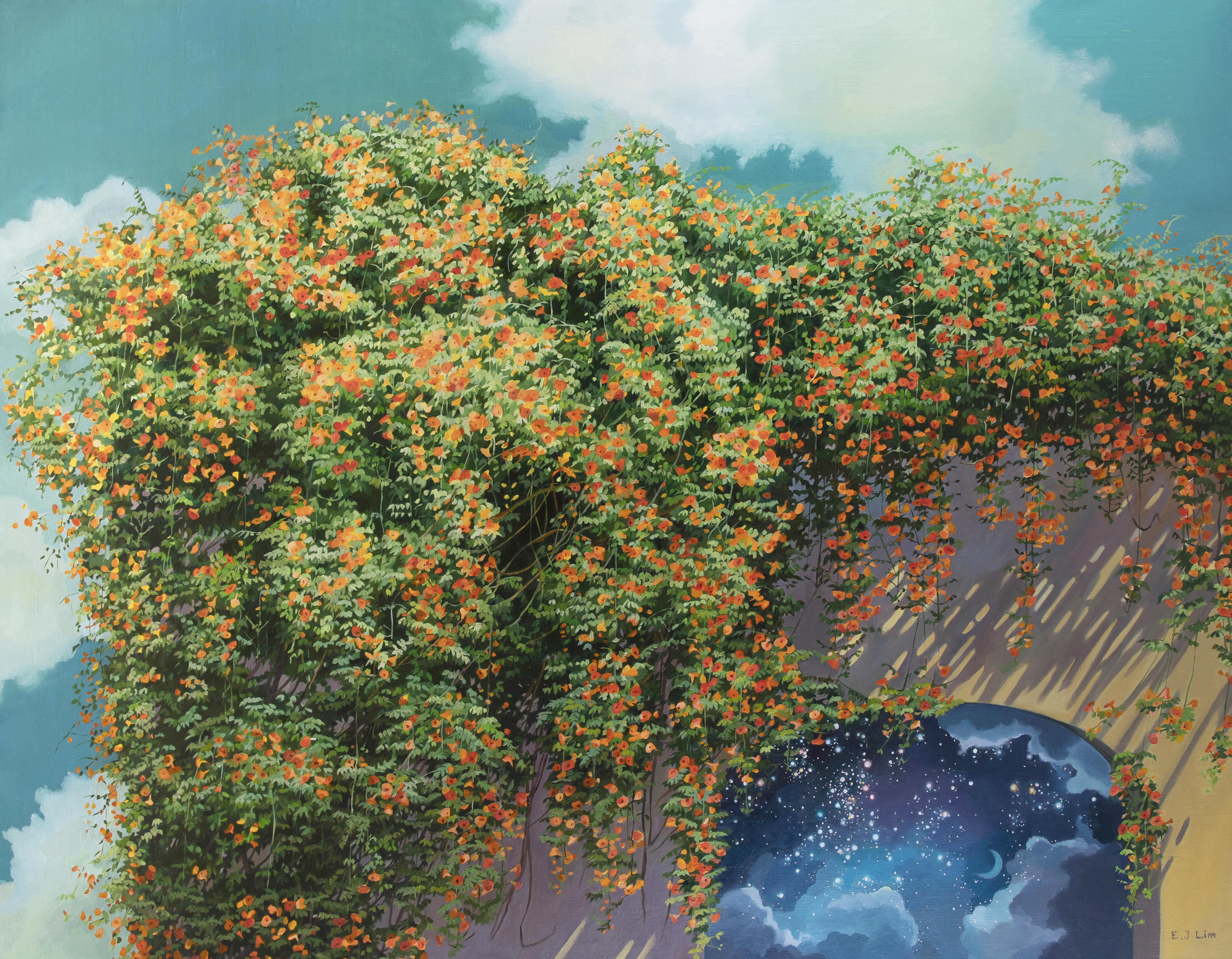 오랜꿈1(Longtime dream), 112.1×145.5cm(80F), Oil on canvas, 2023.jpg