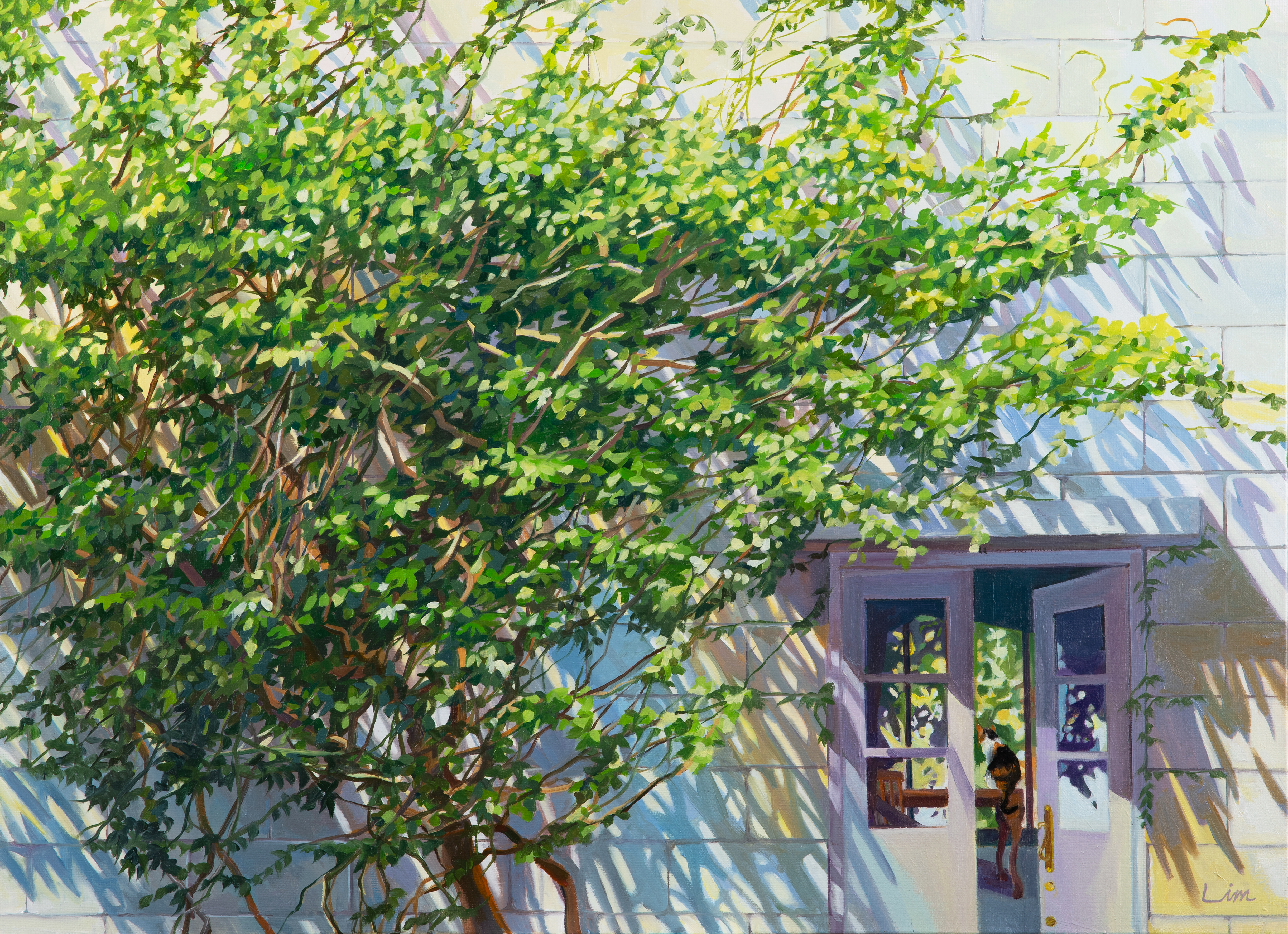 양지의시간(Sunny time), 53×72.7cm(20P), Oil on canvas, 2024.jpg