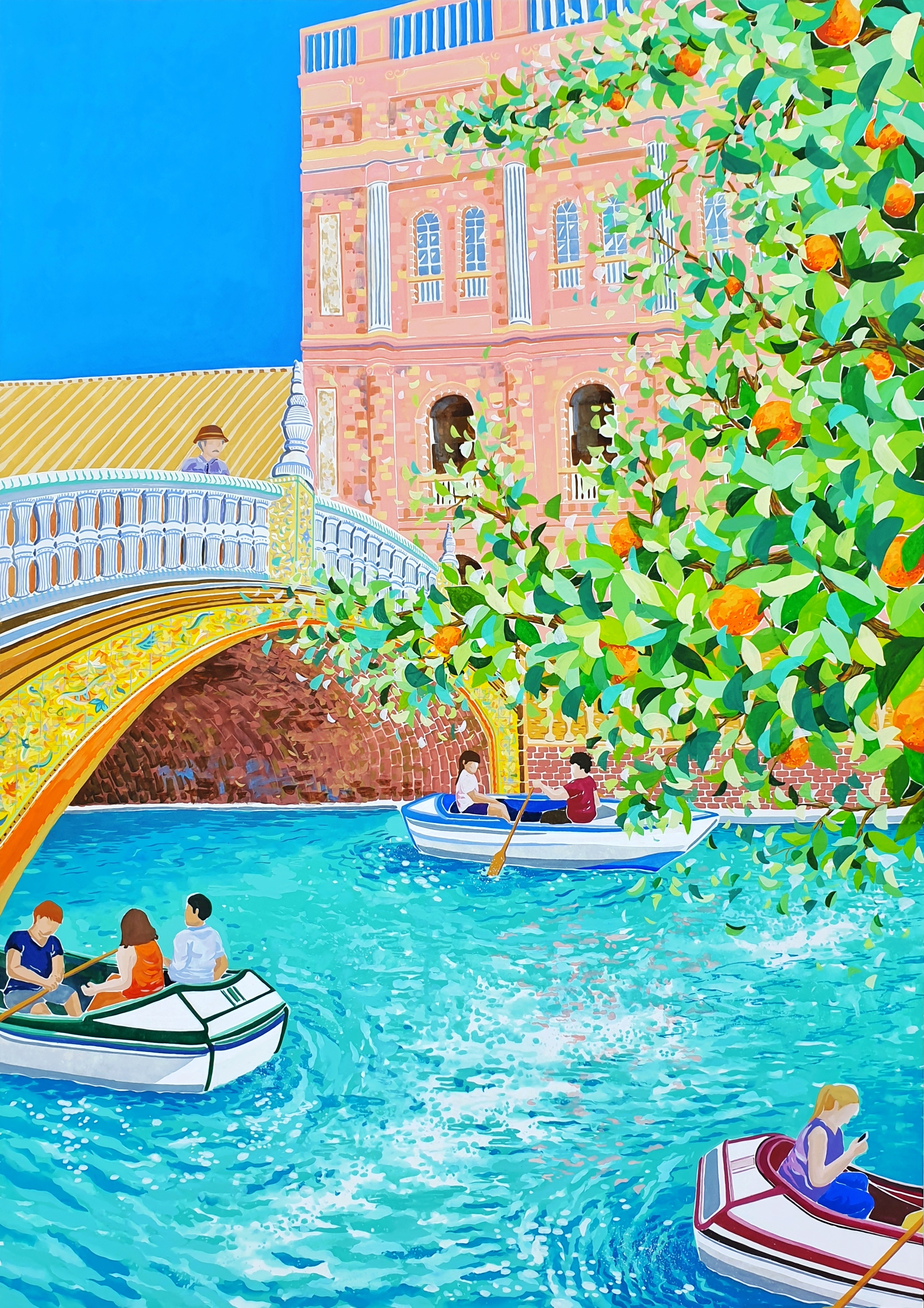 Spain-memories of Sevilla_102x72cm_장지에 채색_2020.jpeg
