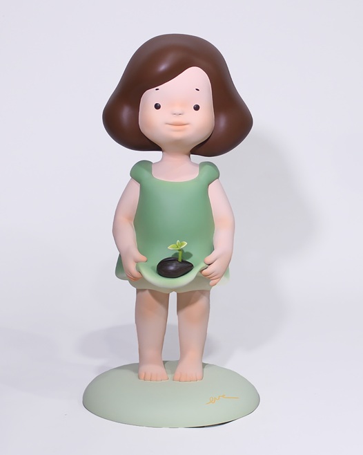 Daughter of Deliciosa ; 균형의 씨앗_24x24x52 (cm)_PLA에 아크릴채색,우레탄마감_2025_수정.jpg