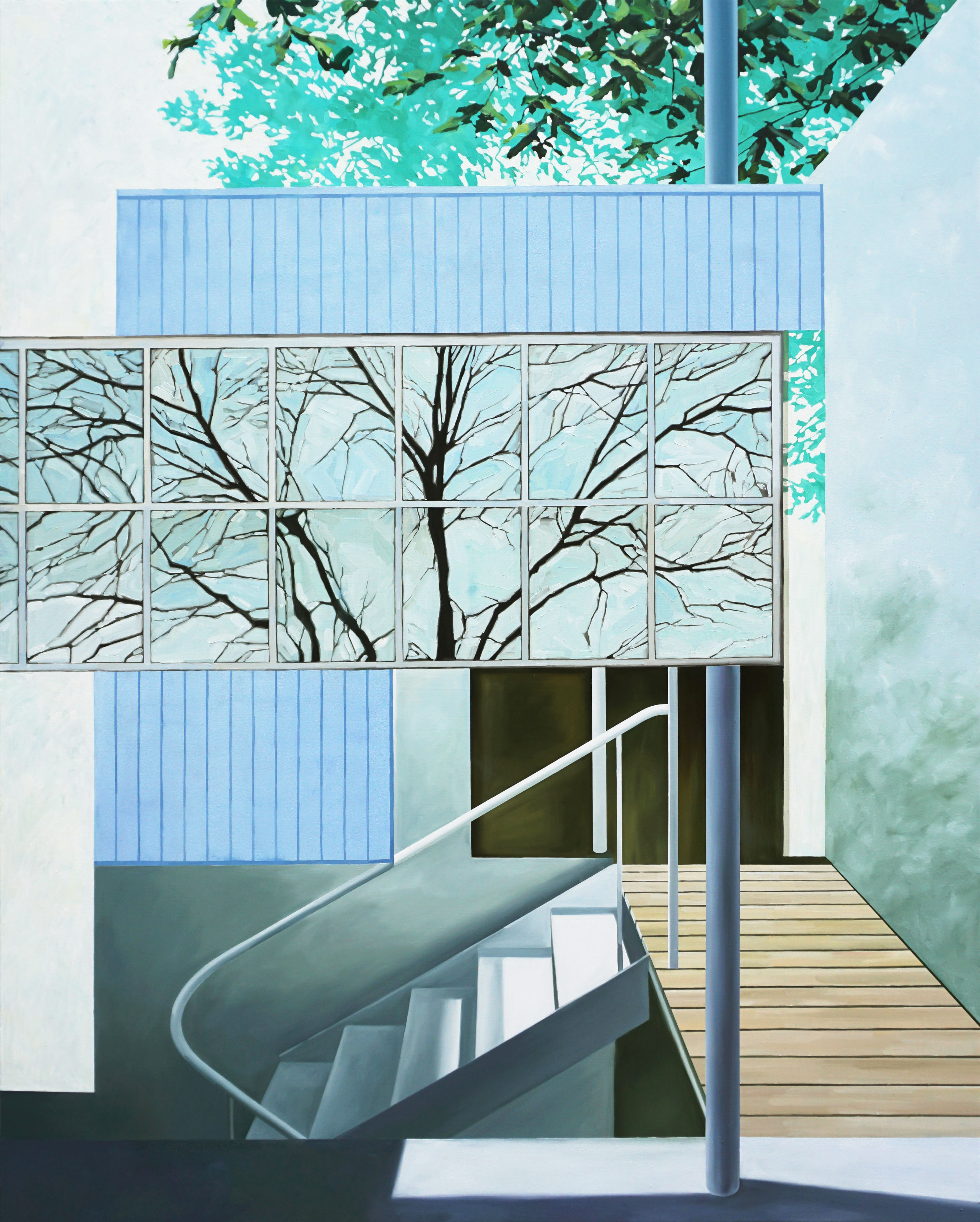 그림자가 머문 자리_ Oil on canvas_ 162.2x130.3_2025.JPG