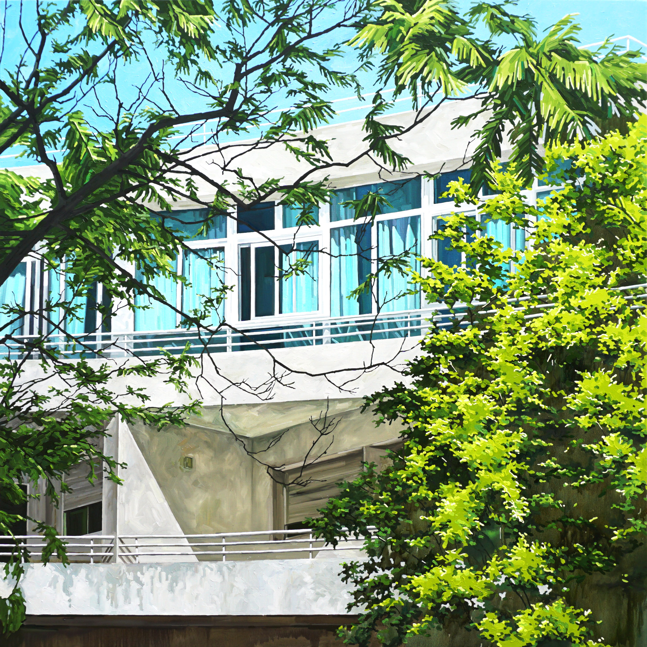 라바트의 오후_ Oil on canvas_ 130.3x130.3_ 2023.JPG