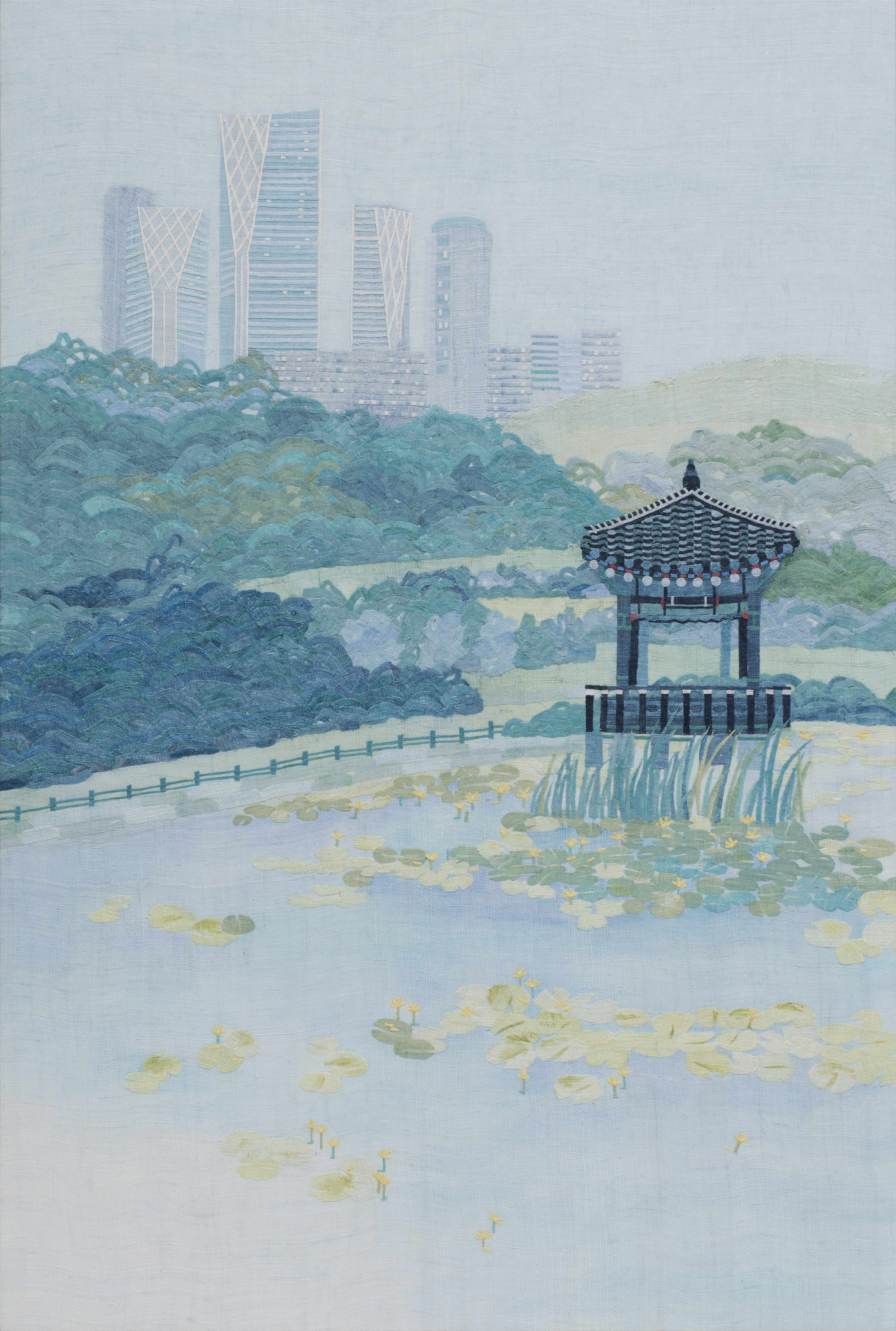 물에서 잠드는 꽃Ⅰ, 91cmx65cm,2018,250만원.jpg